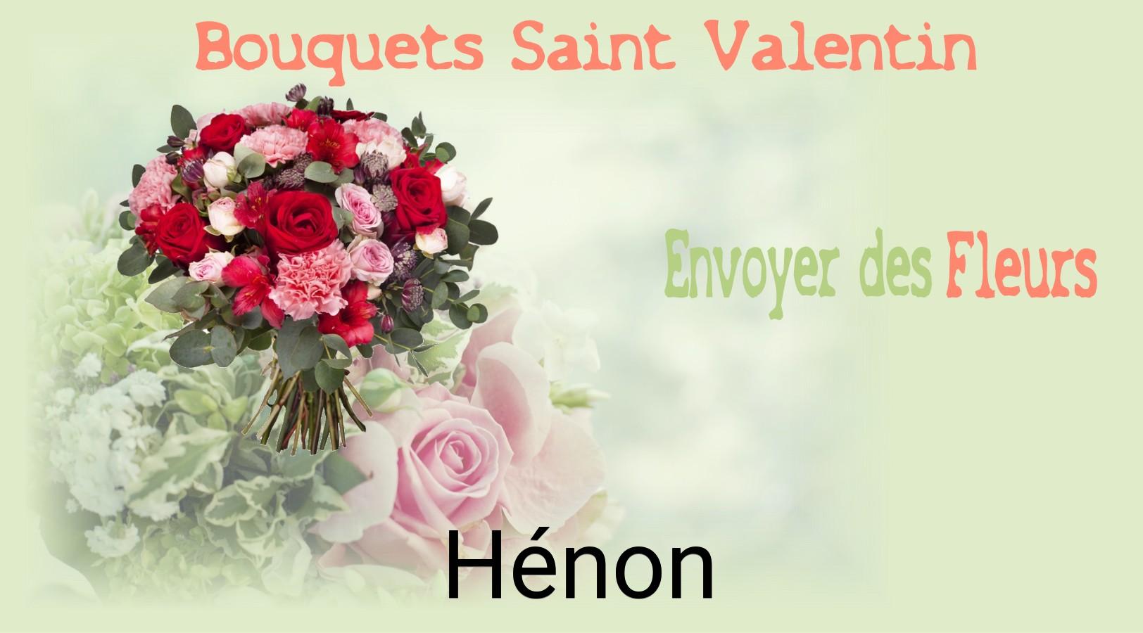 Roses de Saint-Valentin livrées à Hénon